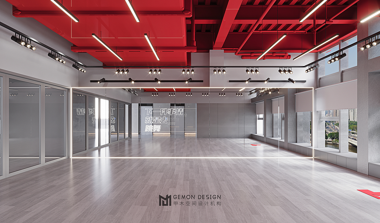 GEMON DESIGN | 长沙 · 童门舞蹈站 200㎡
