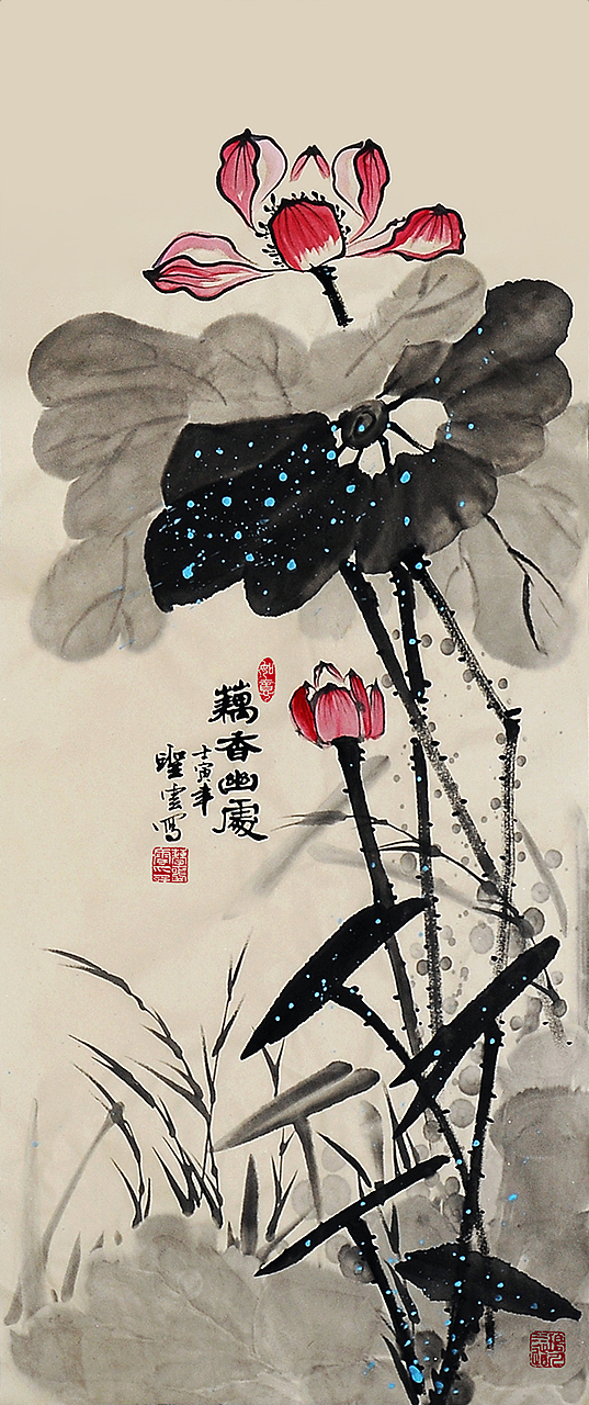 曹圣云国画作品