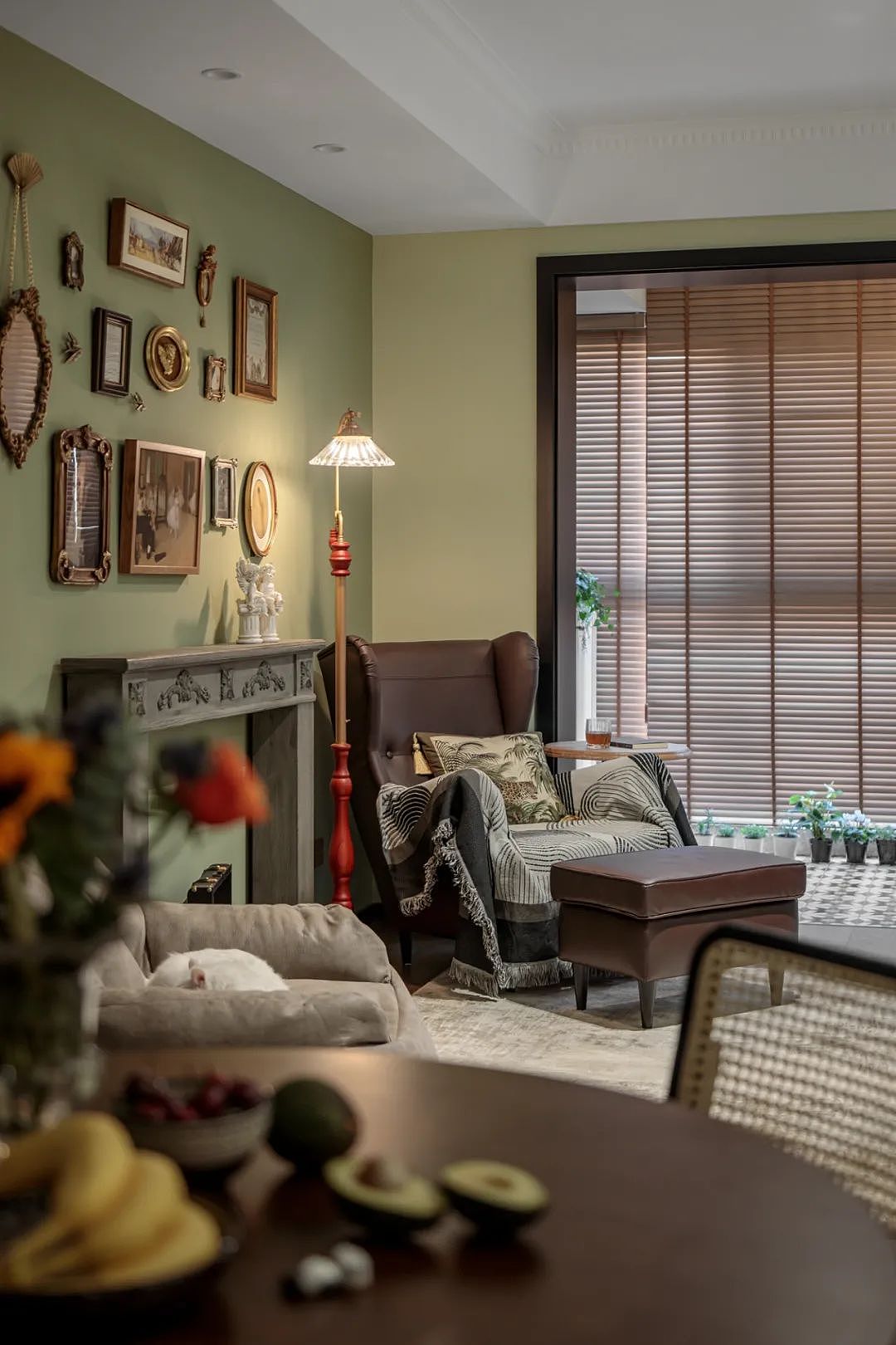 温润木作+清新抹茶绿，共享复古“慢”生活！（图ZMzA0MTQzNjIw） - 家装设计 - 站酷设计师峰光无限装饰原创素材 - 站酷ZCOOL