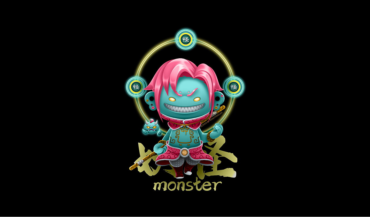 顽童佬-伪3D形象