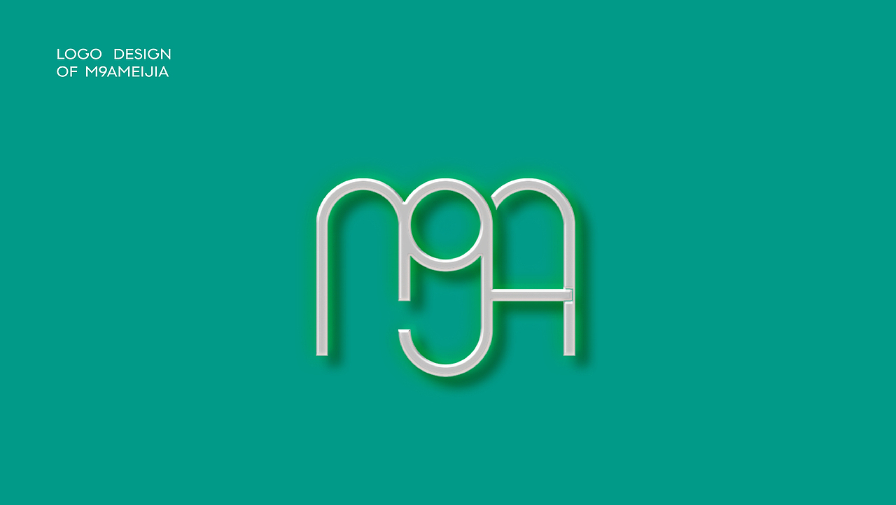 窗帘行业标志设计-M9A美家