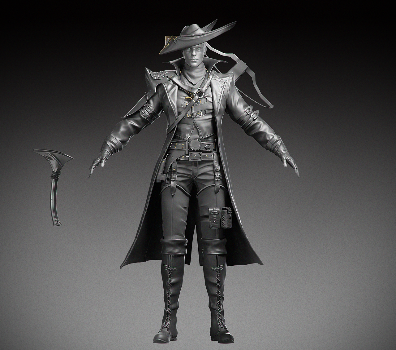 AboutCG线下游戏角色培训班 第十二期 学员作品