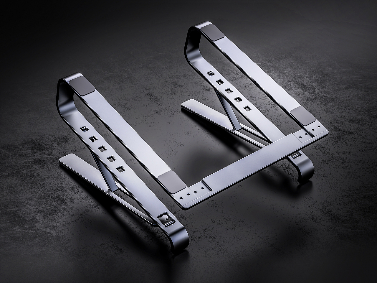 2021年多档角度调节宽度调节可收纳拆卸笔记本支架