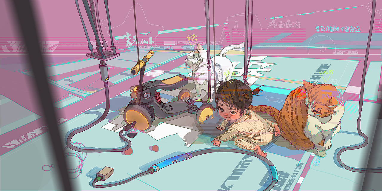 2022插画总结（图ZMzI2NjY0MzA4） - 创作习作 - 站酷设计师咯咯新生原创素材 - 站酷ZCOOL
