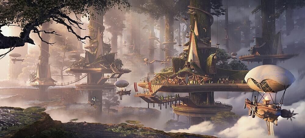 迷雾之森的村落