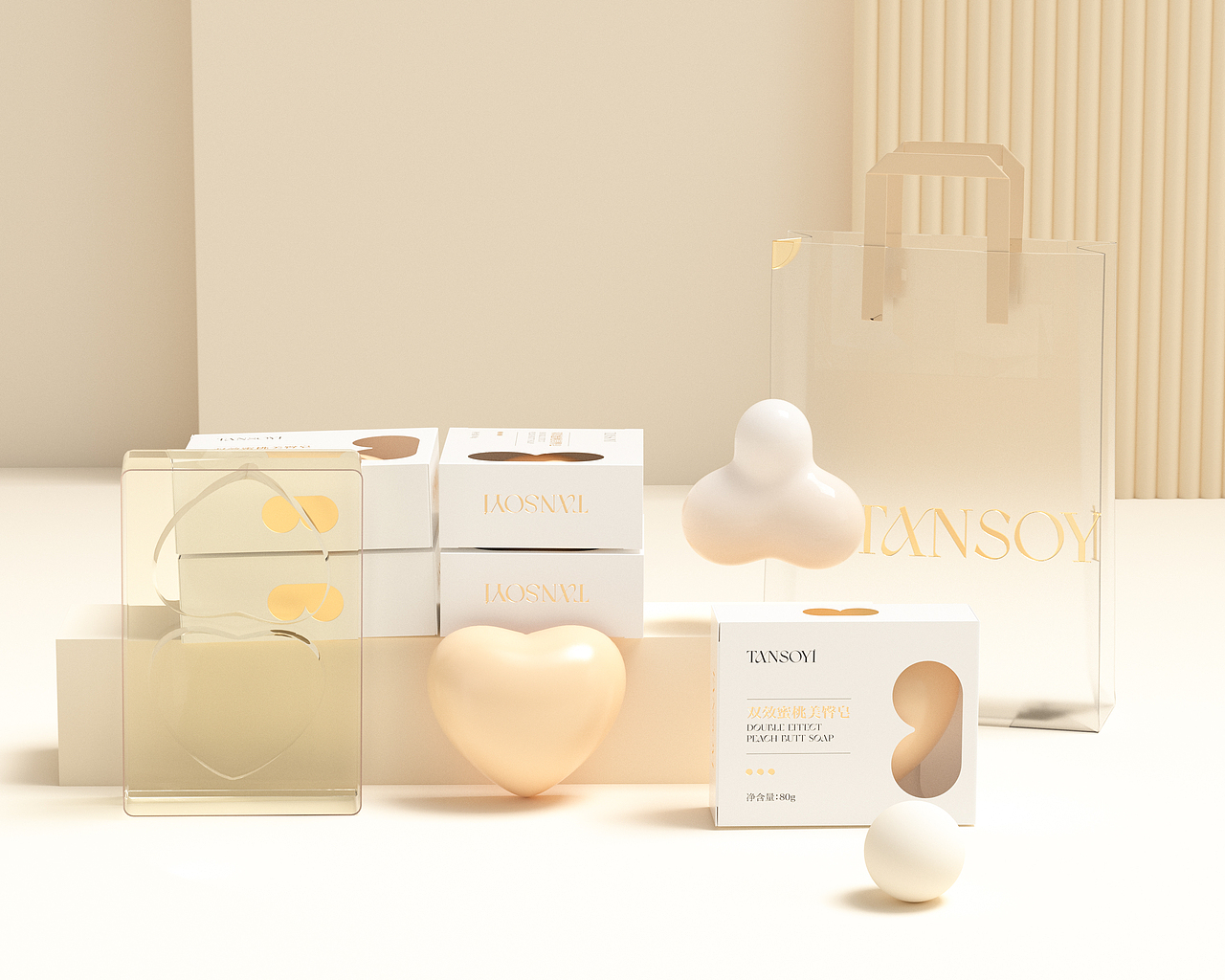 TANSOYI | 美臀皂包装设计（图ZMzA3ODM5NDUy） - 包装 - 站酷设计师青轶设计原创素材 - 站酷ZCOOL