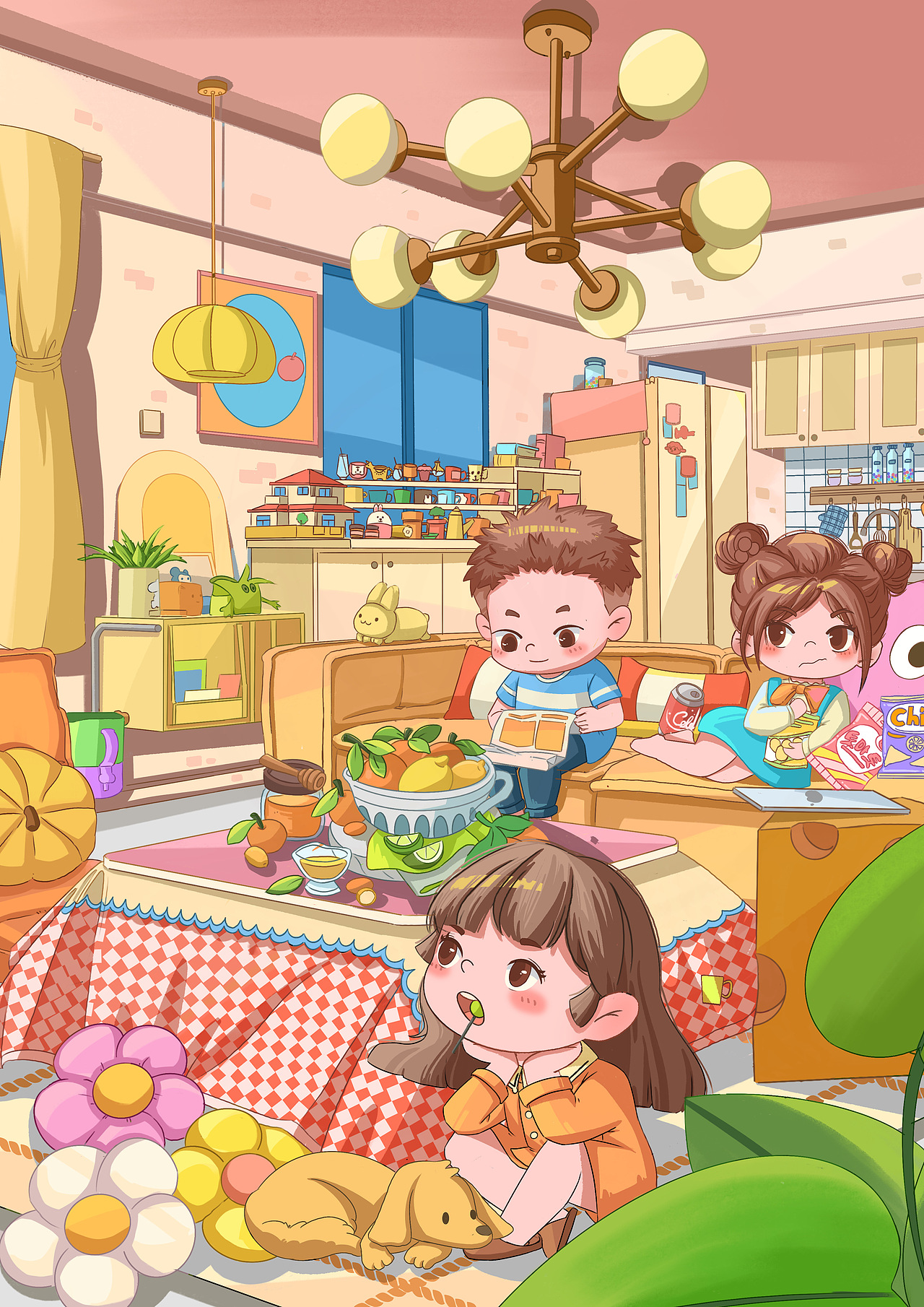 治愈系儿童插画（图ZMzM5Mjg3NDQ4） - 儿童插画 - 站酷设计师妖不倒tai原创素材 - 站酷ZCOOL