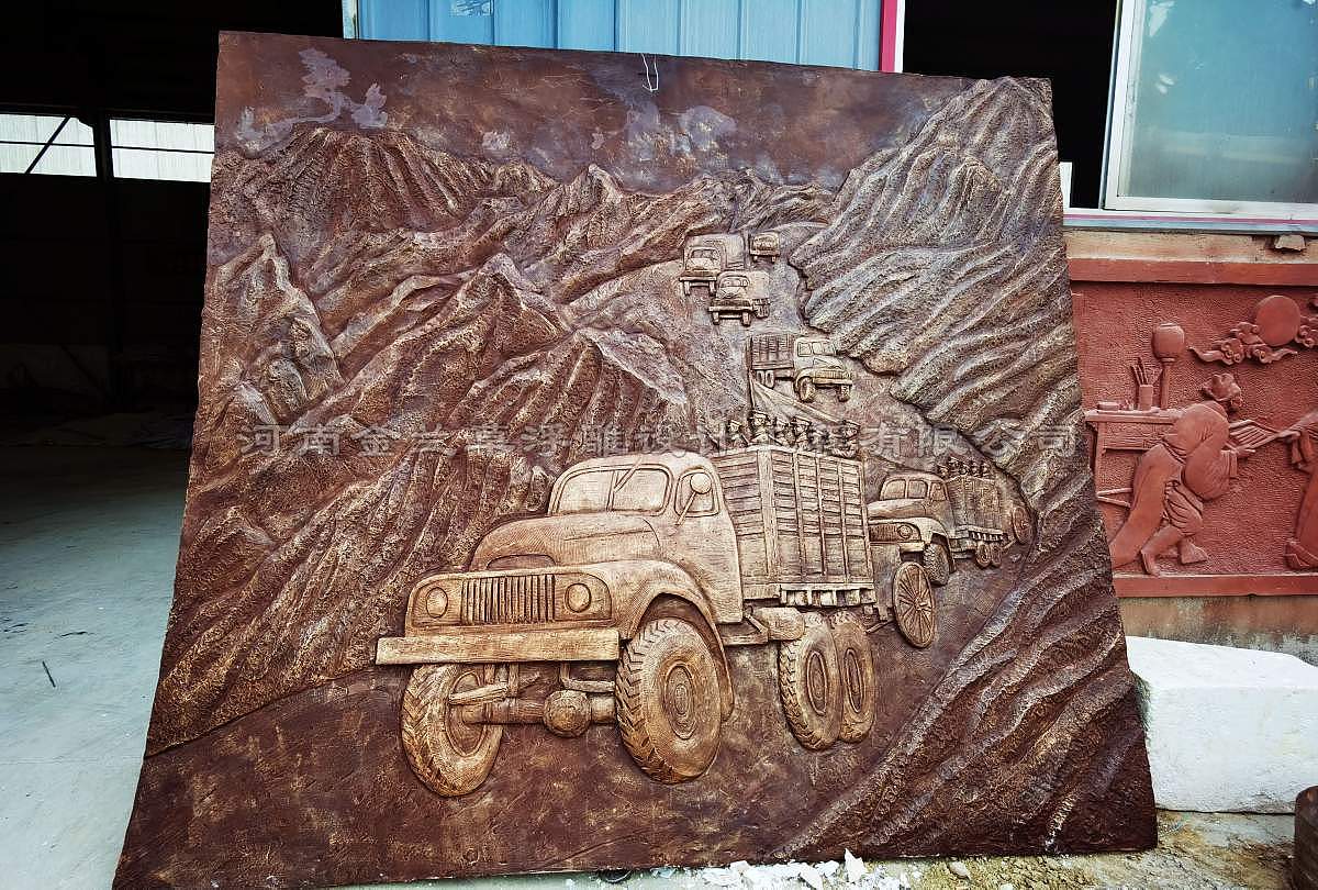 玻璃钢浮雕厂家排名案例欣赏（7）