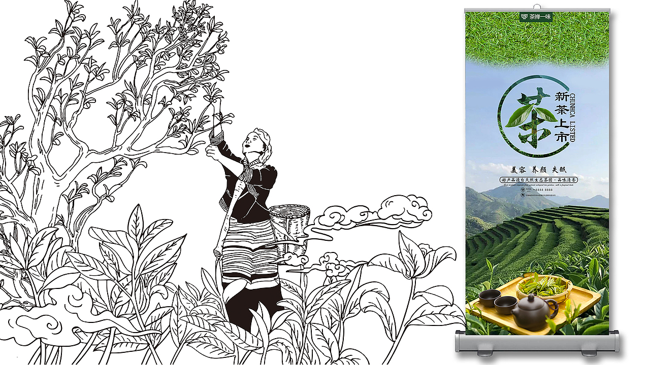 茶禅一味平面设计作品集