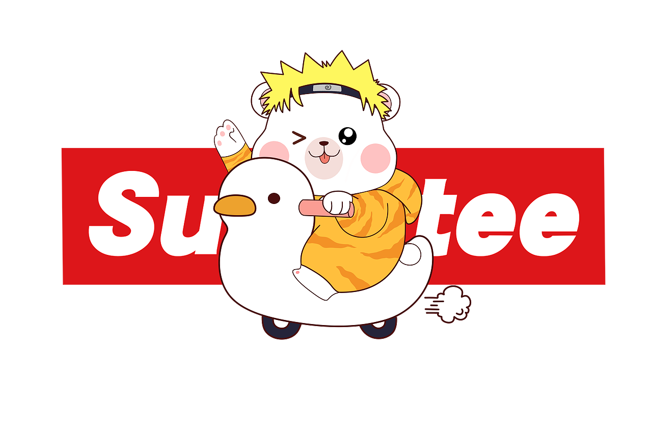 火影熊童装服装印花设计