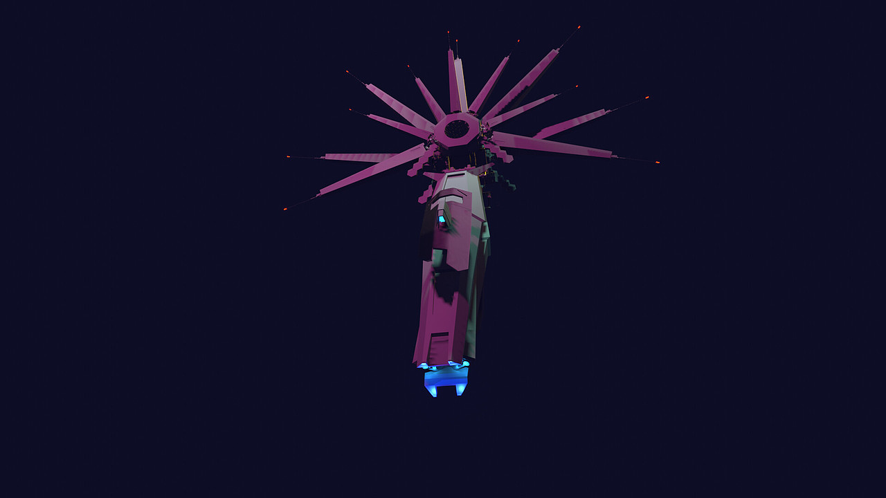 游戏《我们的星球》飞船设计