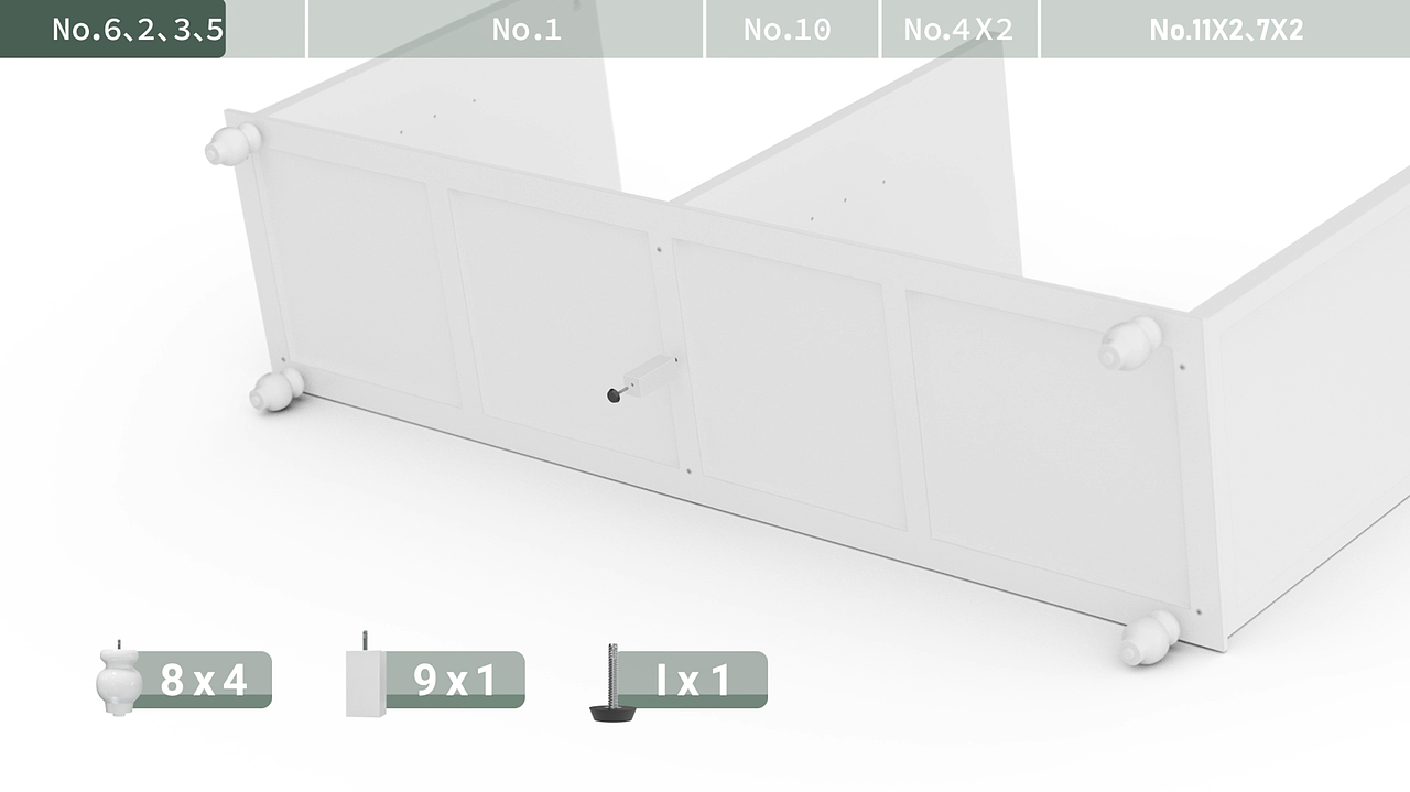 novalla四门柜安装视频建模渲染