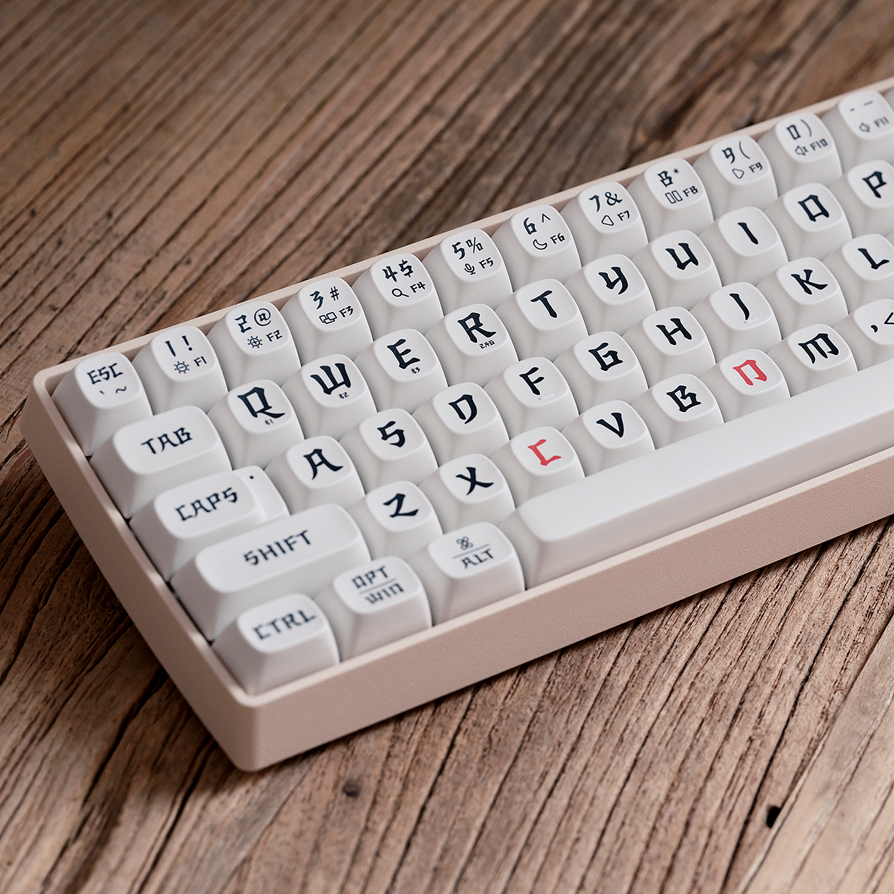 楷体西文 汉字联名键盘|lofree洛斐