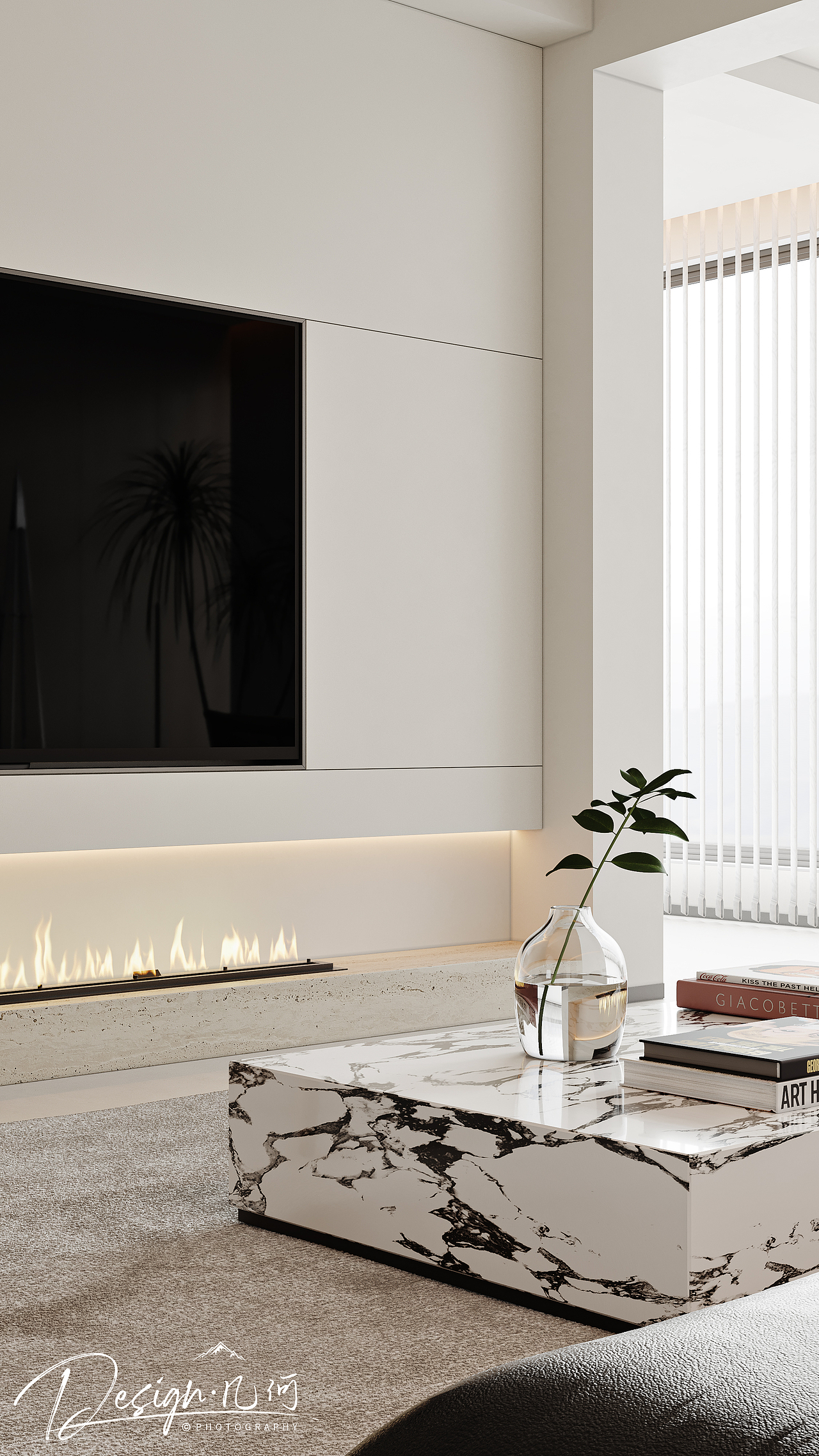 几何空间视觉表现 | 国悦府现代客餐厅