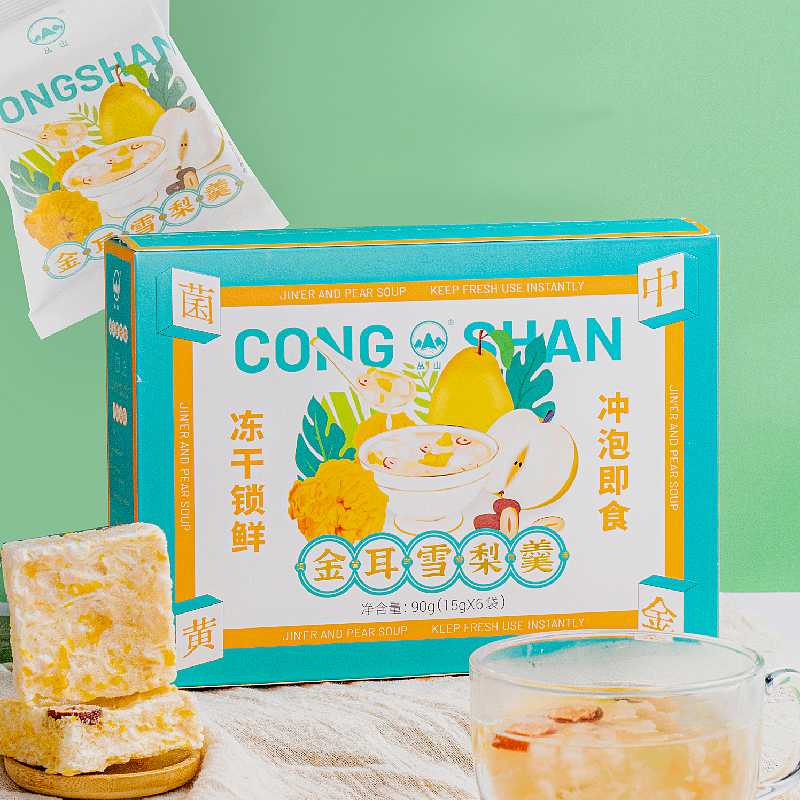 食品包装 包装设计 金耳雪梨羹