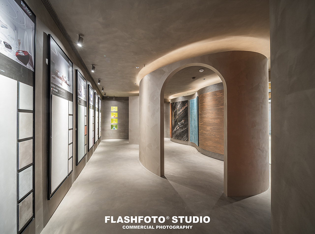 沈阳·吉纳思艺术涂料展厅实景拍摄