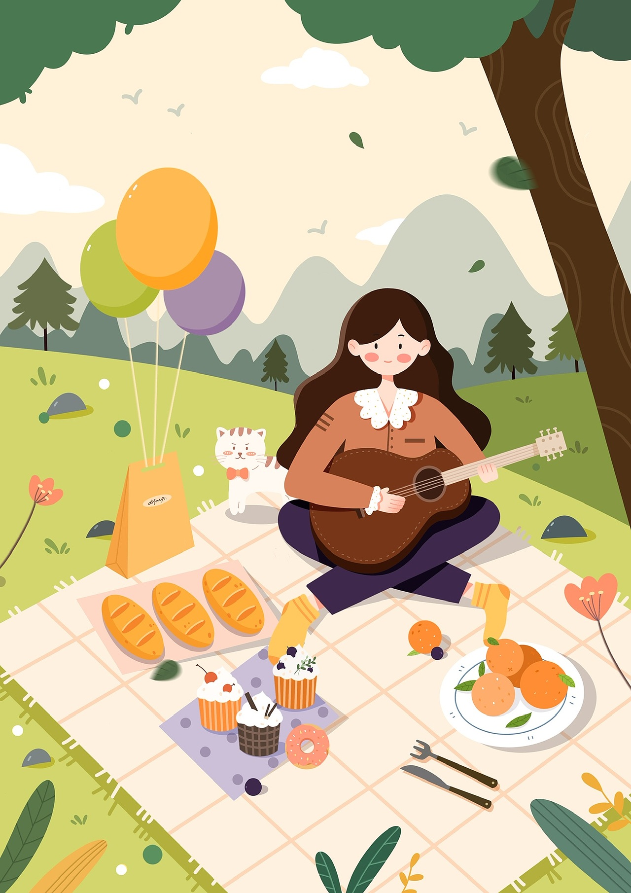 扁平风场景合集（图ZMzMyMTA5Mjk2） - 创作习作 - 站酷设计师玩灰灰原创素材 - 站酷ZCOOL