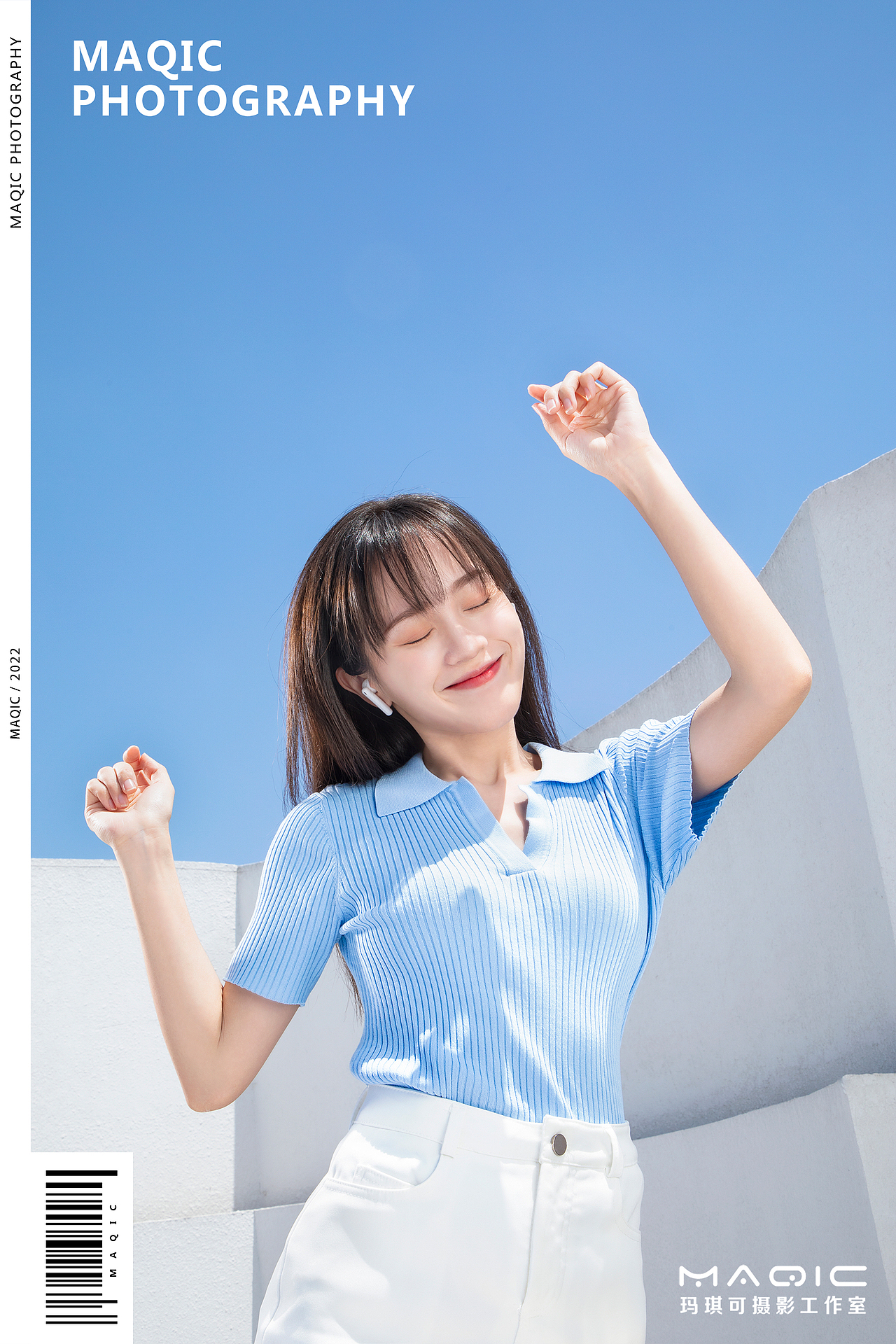 闪魔E03蓝牙运动耳机——产品模特图拍摄