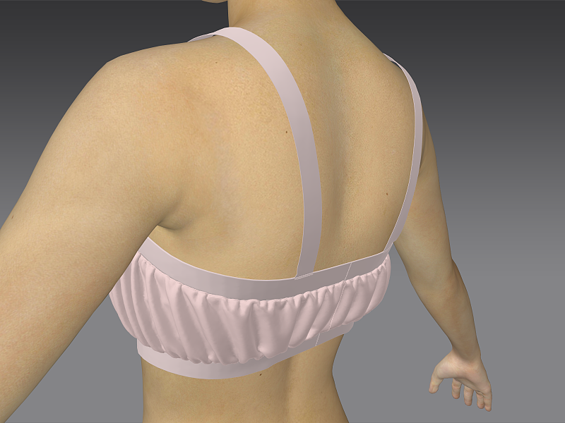 虚拟服装-吊带背心(by MD)