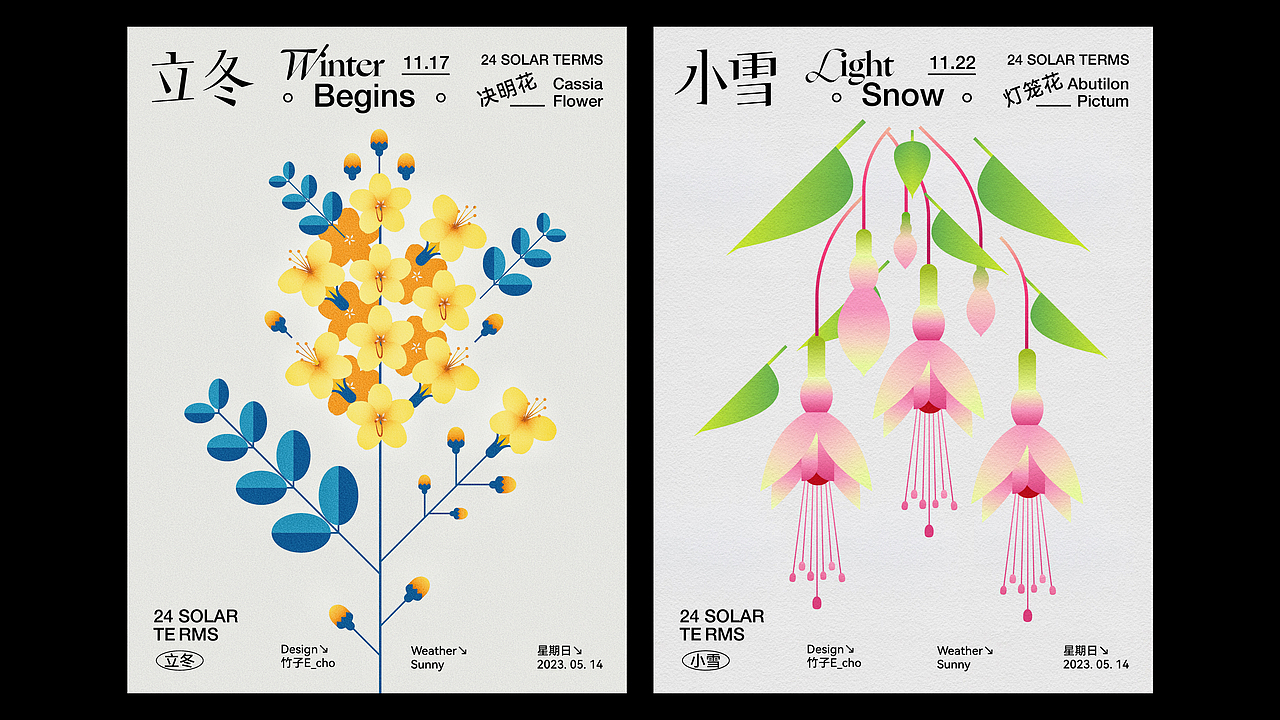 二十四节气花卉