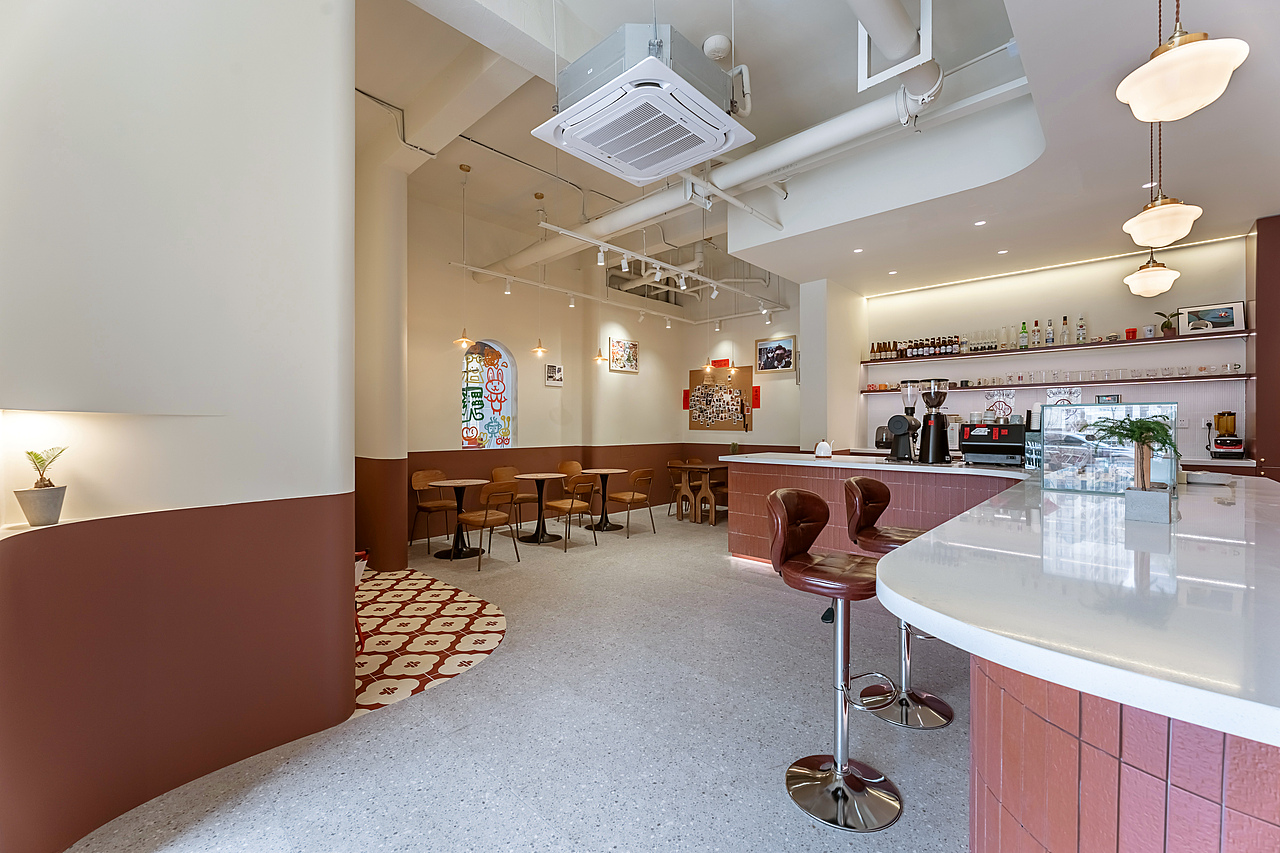 120平杭州黑草莓咖啡店(实景)