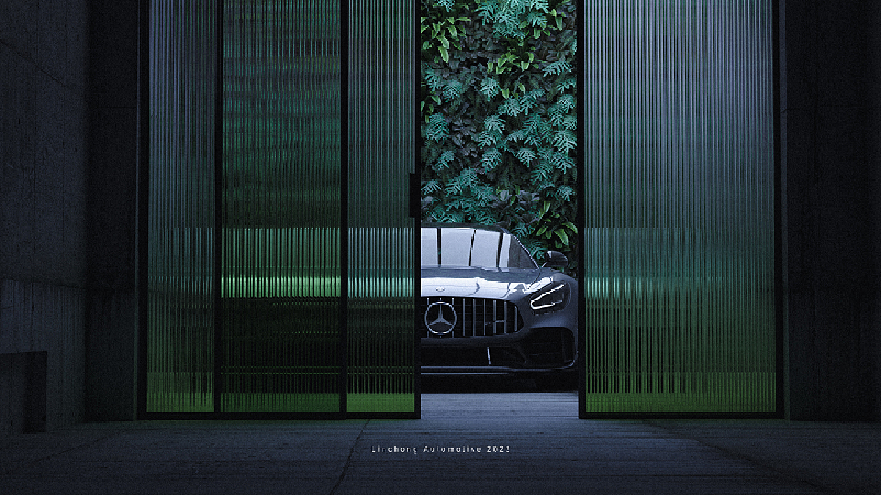 CGI Mercedes Benz AMG GT R