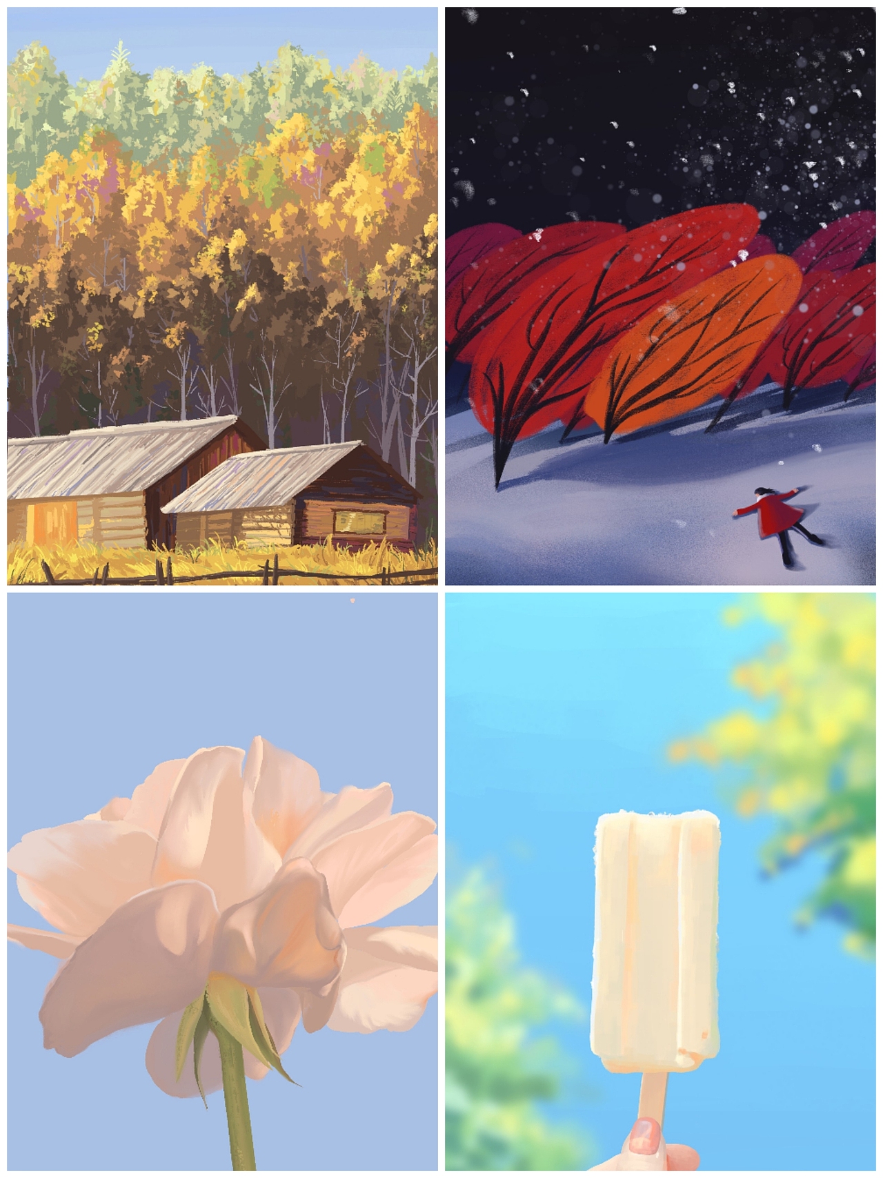 2022年3月-4月色彩60天总结(图ZMzAyMDQ5MjA4) - 创作习作 - 站酷设计师是冬菇吖原创素材 - 站酷ZCOOL