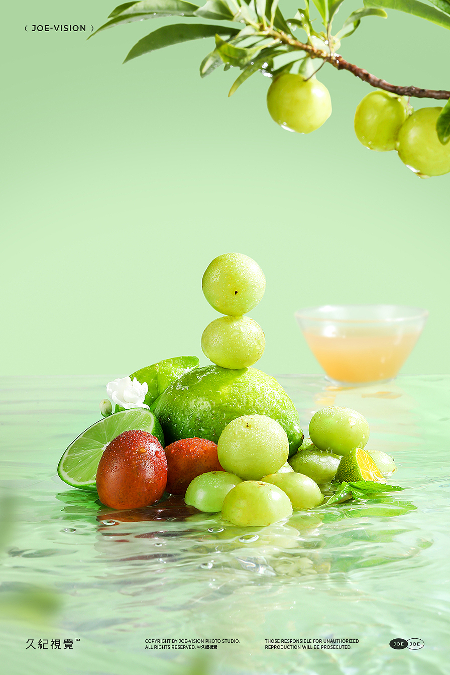 西梅油甘饮『麦圈|柑気』X JOE VISION