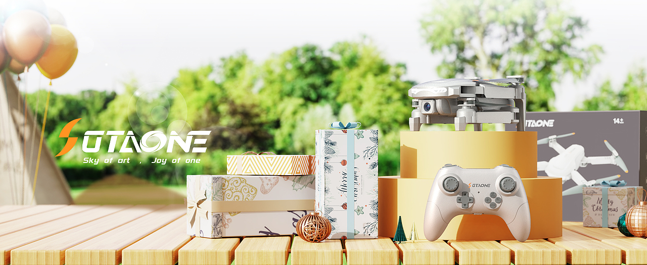 -无人机-产品视觉表达渲染