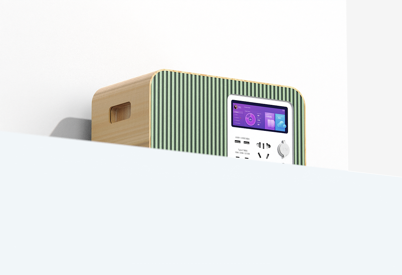 原木-儲能電源設計（圖ZMzMzODgwNzU2） - 電子產品 - 站酷設計師無錫貝塞克設計原創(chuàng)素材 - 站酷ZCOOL