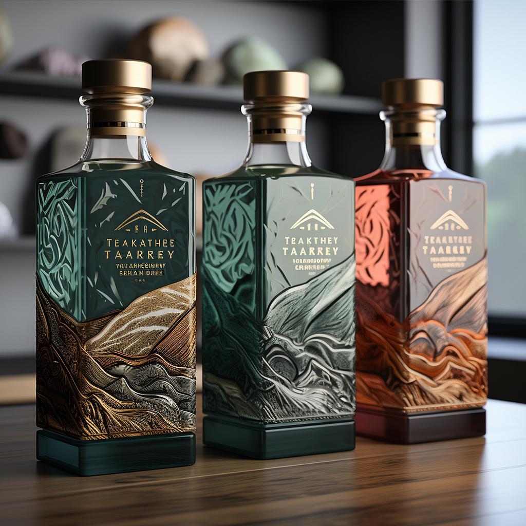 高端茶酒/鸡尾酒/威士忌包装设计（图ZMzYwNDcxOTg0） - AI作品 - 站酷设计师七七的崽原创素材 - 站酷ZCOOL