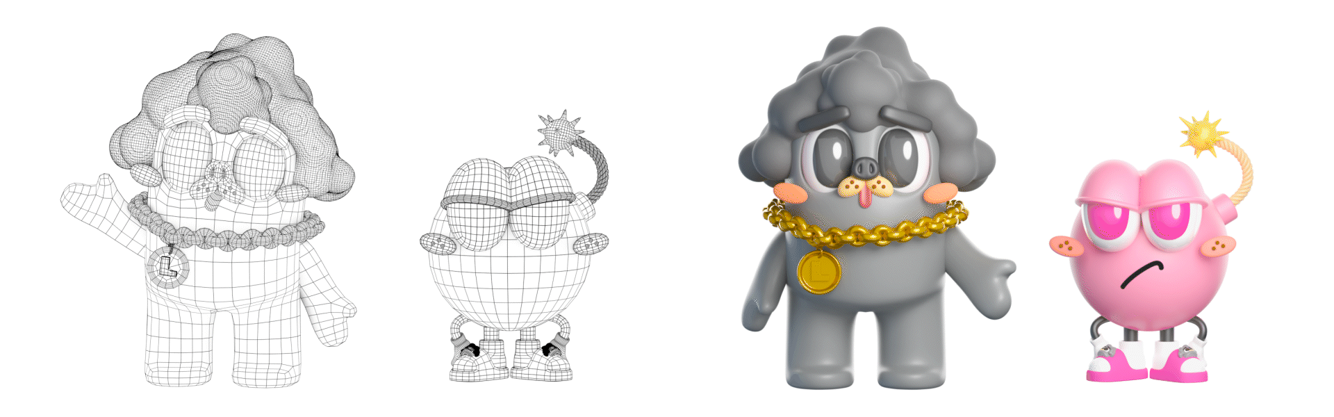 原创IP角色设计｜BOM&LUC