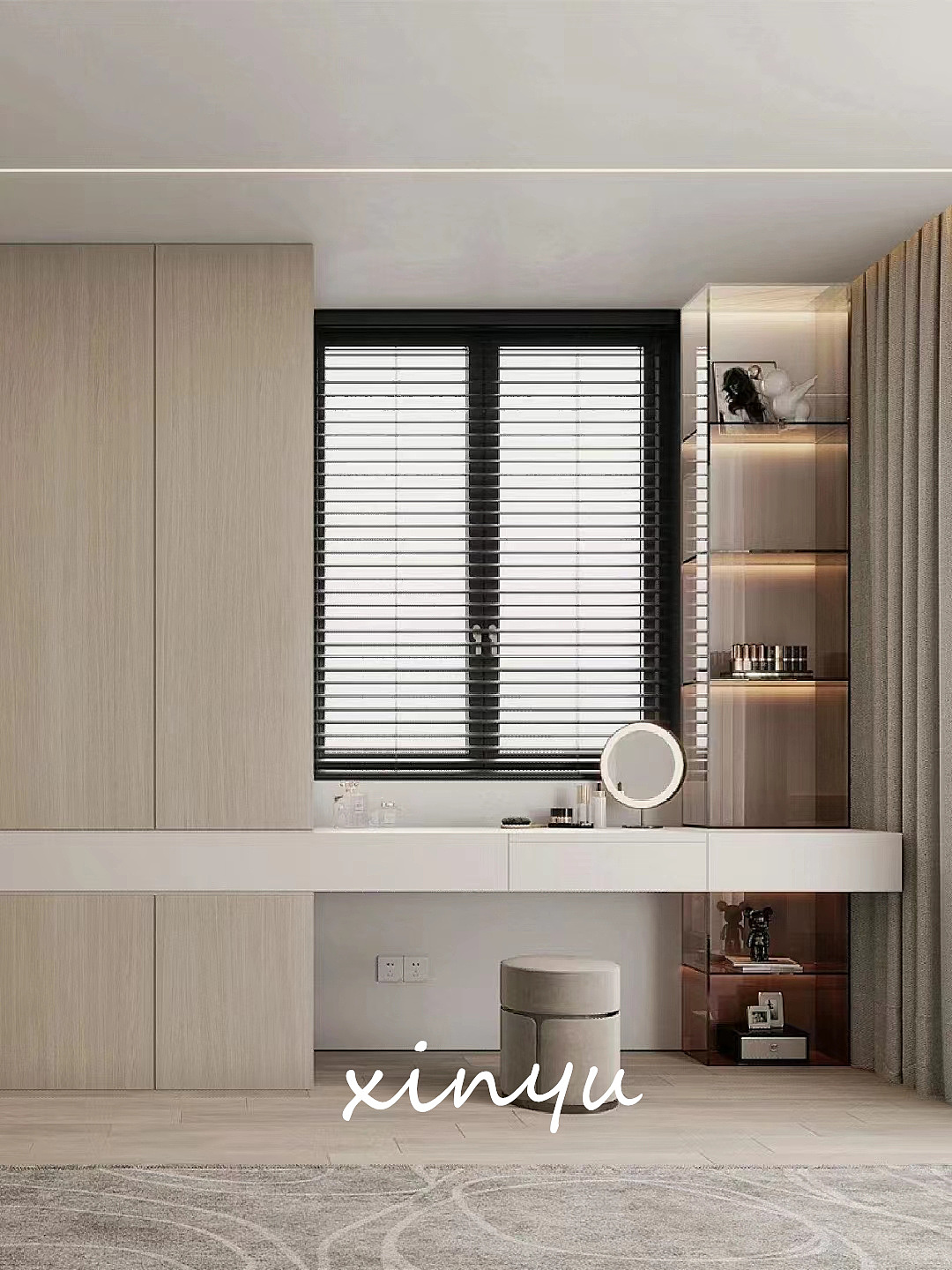 多功能衣帽间设计（图ZMzQ1MjU3MzY4） - 家装设计 - 站酷设计师Z672718029原创素材 - 站酷ZCOOL