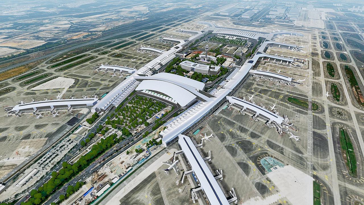 机场管理系统 元宇宙 数字机场 大数据可视化 数字孪生（图ZMzY5MTIxMDY4） - VR设计 - 站酷设计师蓝景科技元宇宙原创素材 - 站酷ZCOOL