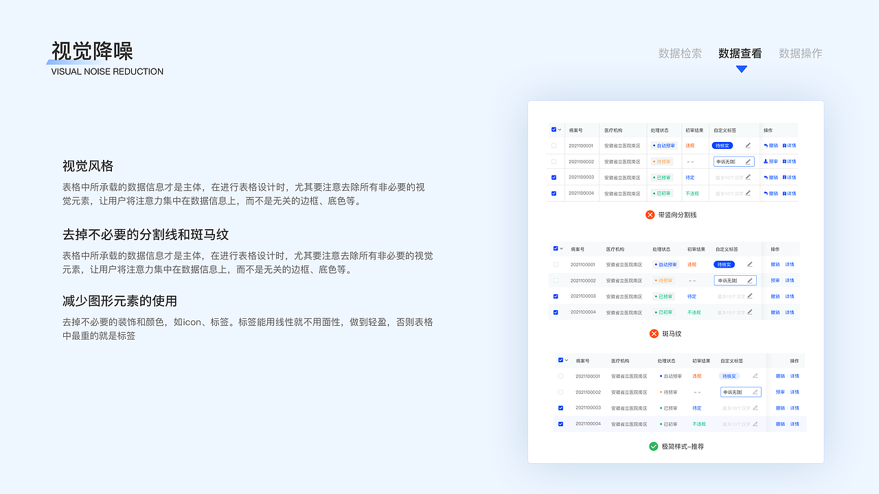 B端表格设计-容易被忽视的细节
