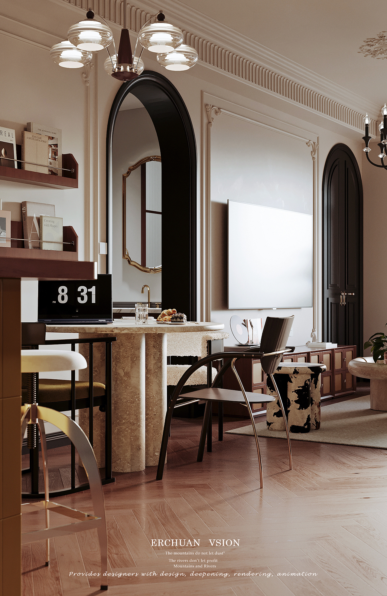 而川视觉丨现代中古法式