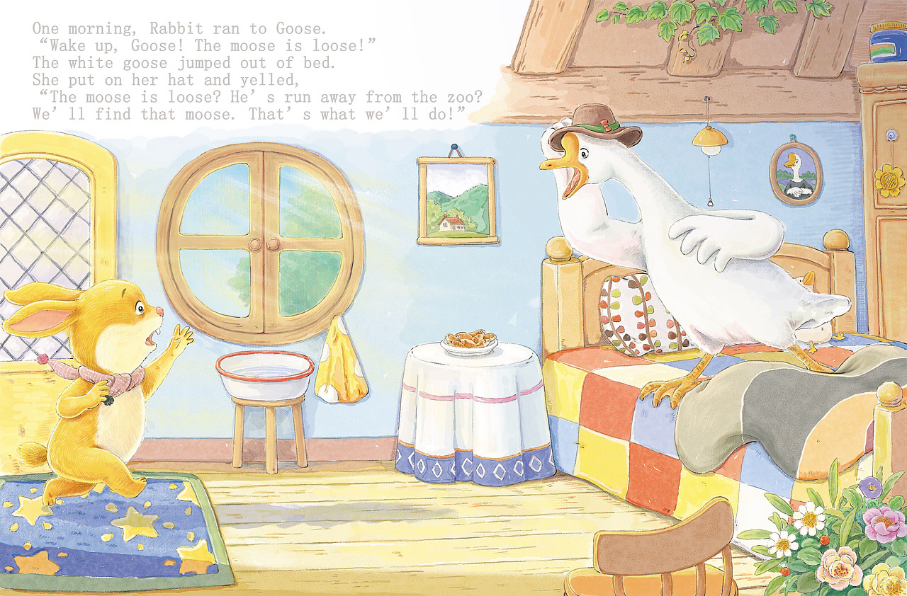 英文小绘本选图（图ZMzE1ODUxNDAw） - 绘本 - 站酷设计师插画师海豹原创素材 - 站酷ZCOOL