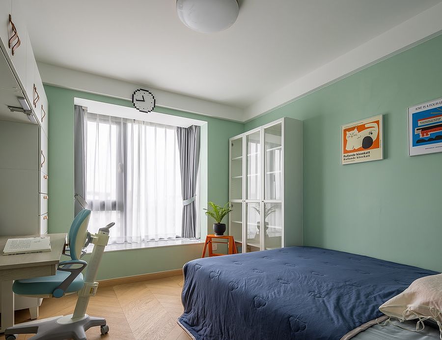 湖畔天城的家,楼宇中的“小森林”