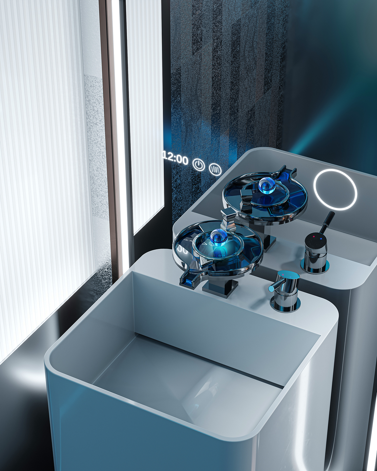 集餐厅、酒吧、卖场一体   视觉表现