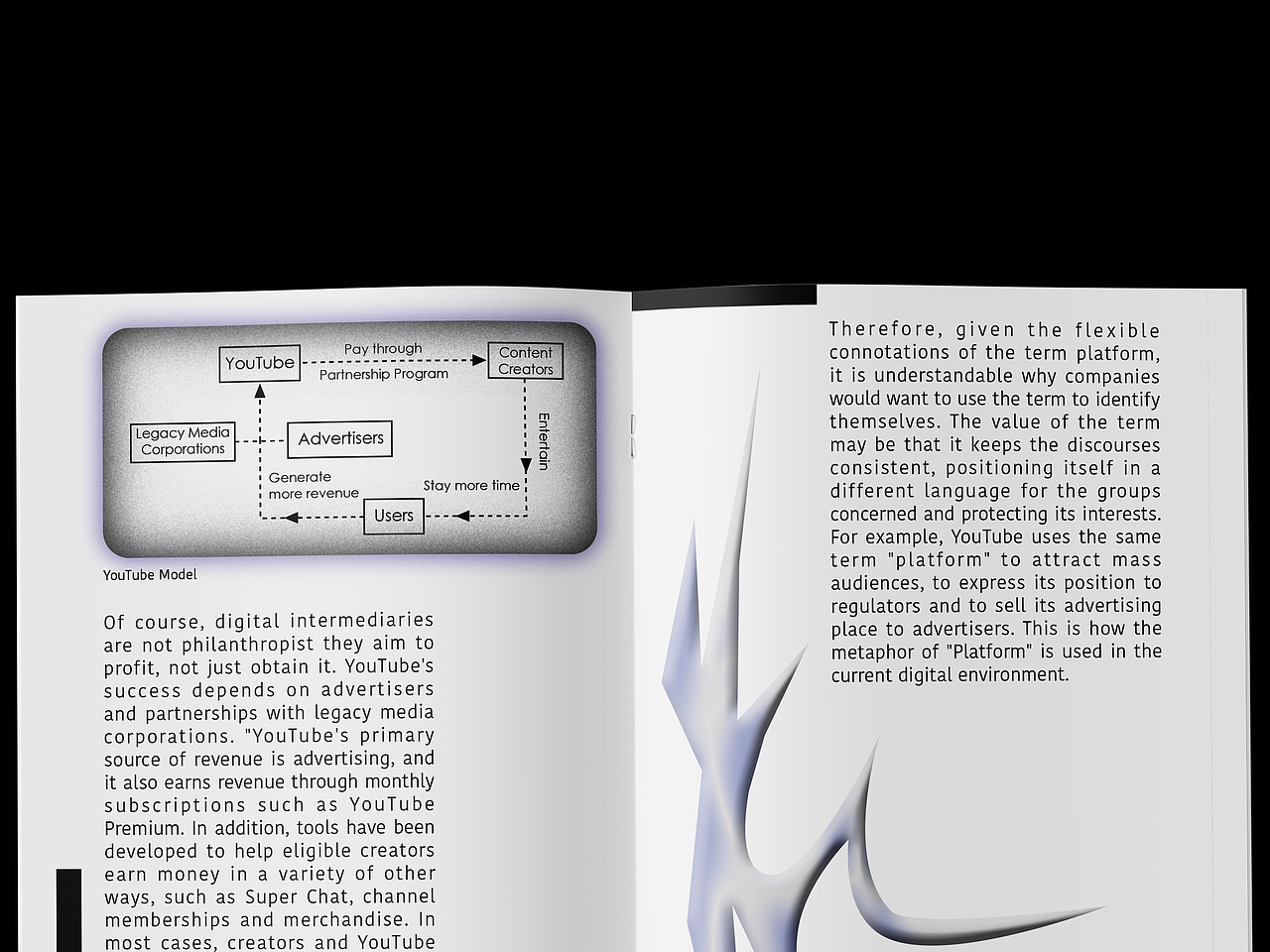 Do platforms have politics？ ｜ 书籍版式设计 Zine（图ZMzY0NzM3Mjk2） - 书籍/画册 - 站酷设计师Itszixuanna原创素材 - 站酷ZCOOL