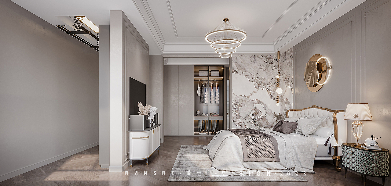 法式轻奢 别墅全案家装