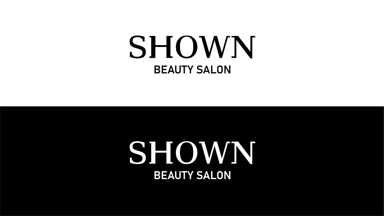 标志设计 I 美发沙龙品牌标志设计 (定稿方案)