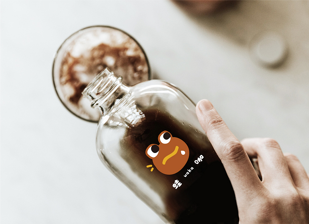 茶啡LOGO设计 手绘｜萌趣｜卡通｜氛围（图ZMzU1NDEzMTY0） - Logo - 站酷设计师林里有鹿原创素材 - 站酷ZCOOL