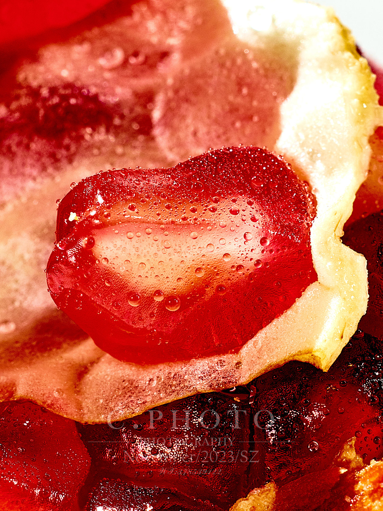 红宝石石榴产品摄影深圳美食摄影静物摄影