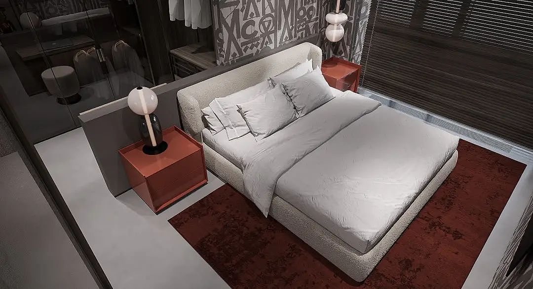 家装案例赏析——99㎡一室一厅的现代简约住所