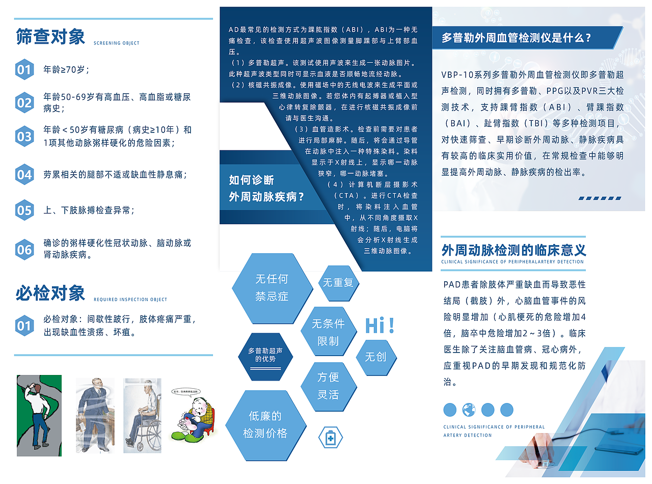 医疗三折页（图ZMzEwNDk1NDY0） - 宣传物料 - 站酷设计师星小星i原创素材 - 站酷ZCOOL