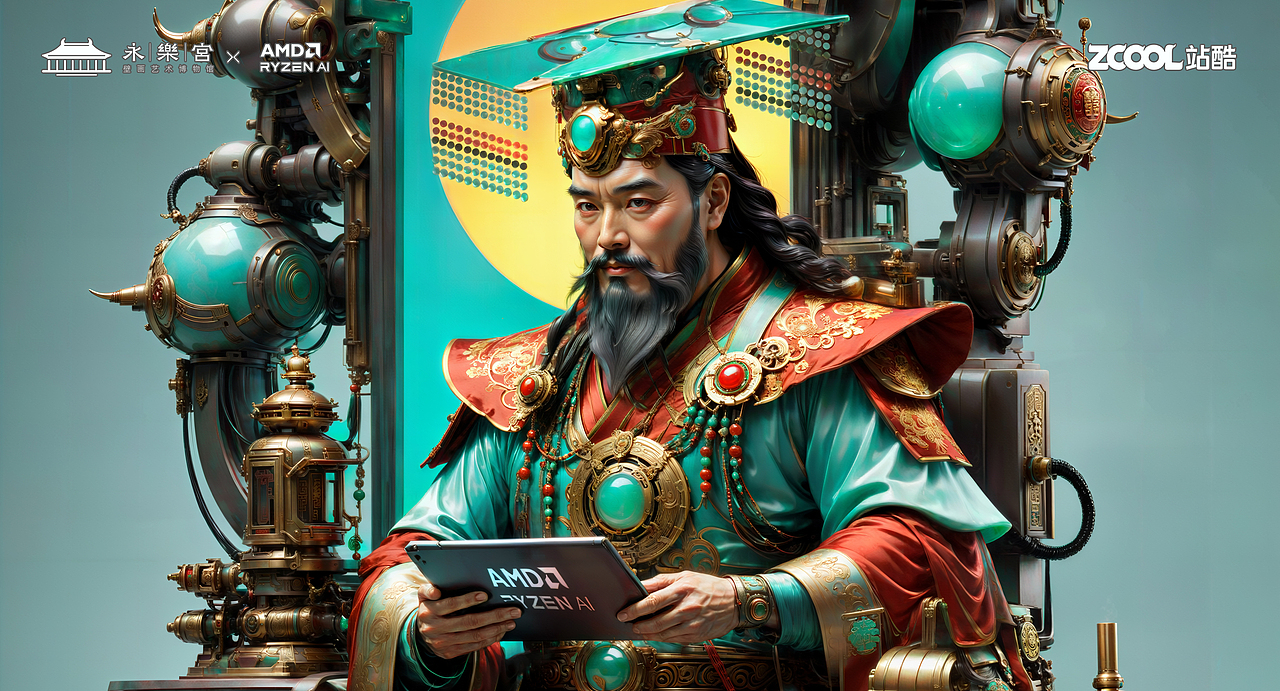 朝元群仙 赛博集结（图ZMzU4NjcyMjUy） - AI作品 - 站酷设计师鲨鱼丹原创素材 - 站酷ZCOOL