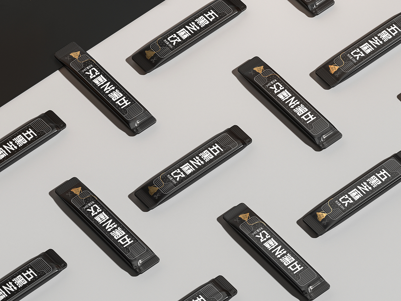 五黑芝麻饮包装