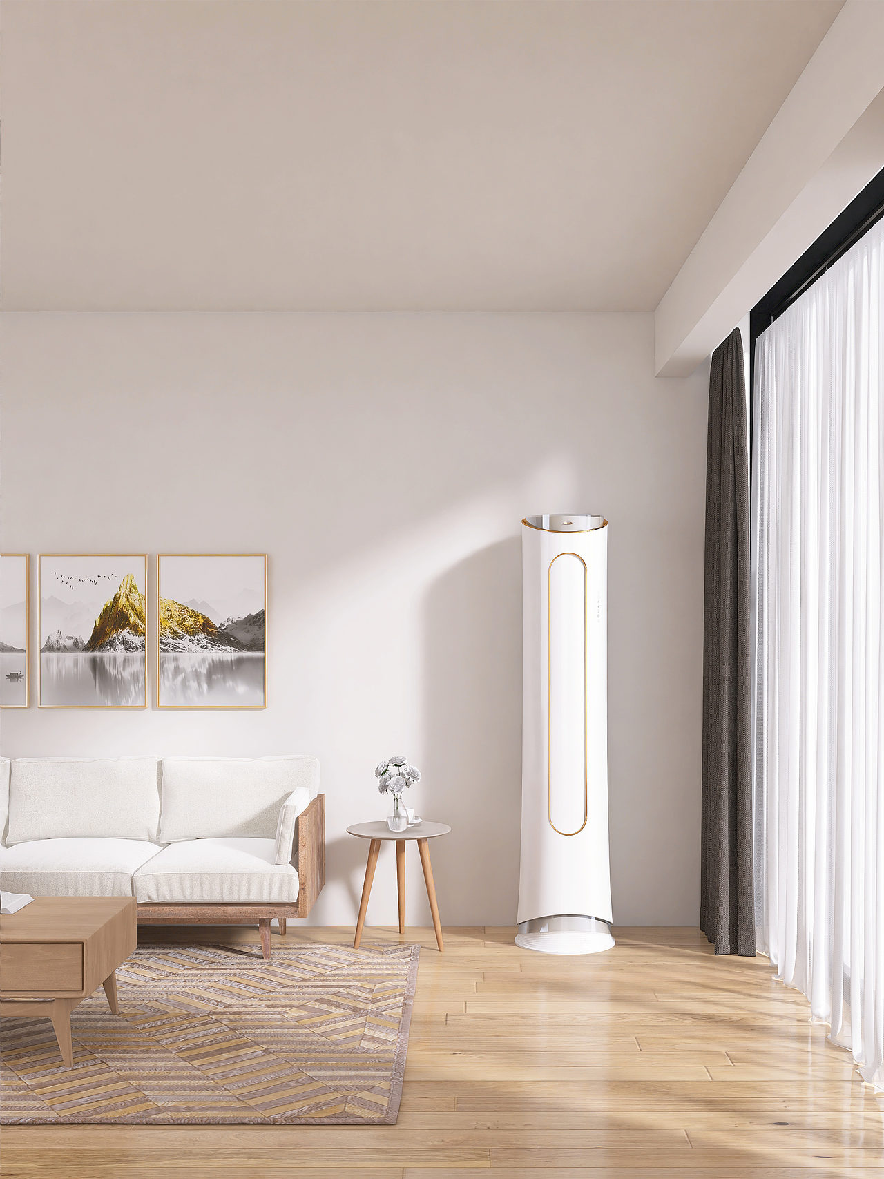 colmo空气净化器&美的空调场景设计