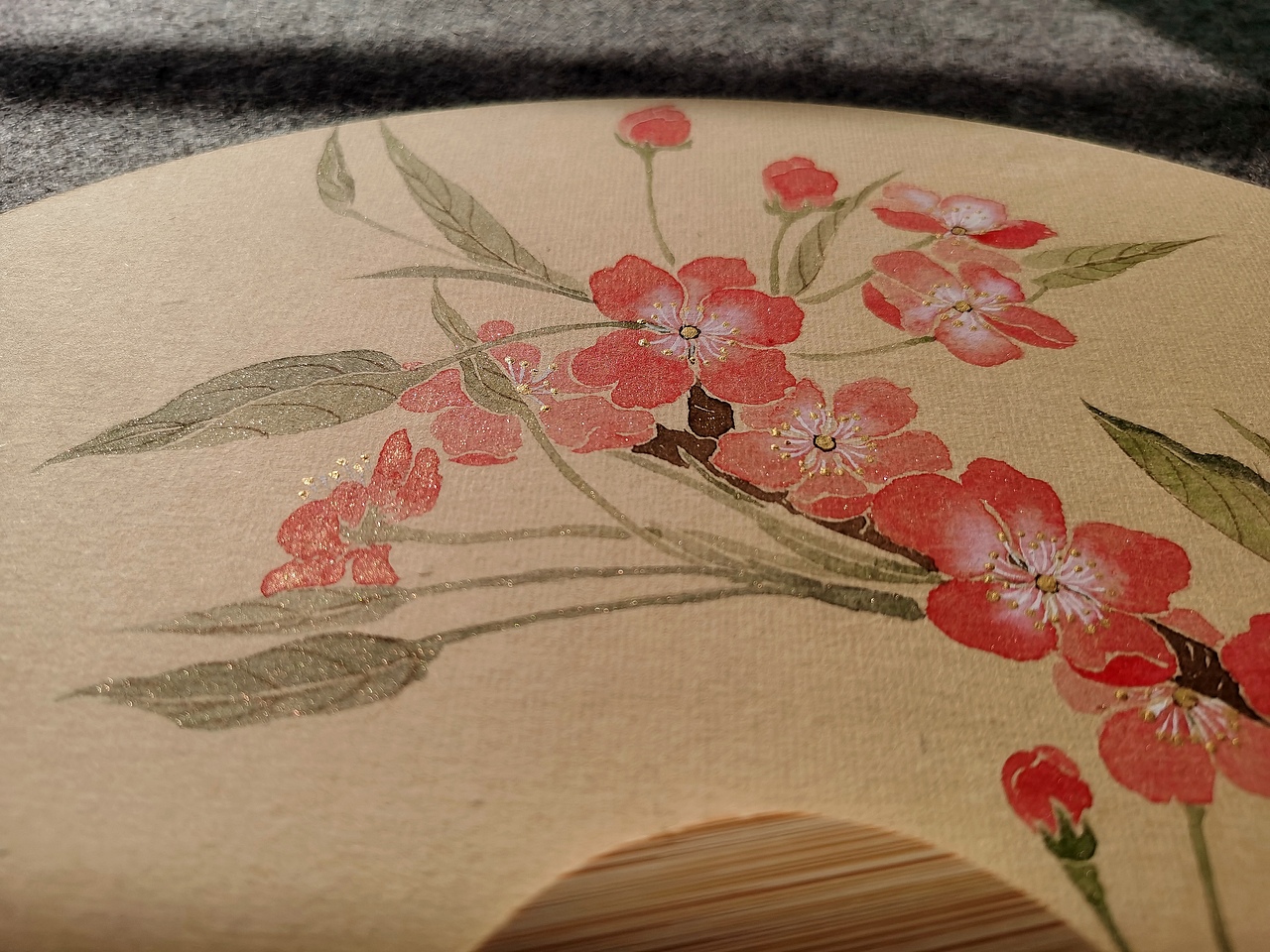 手绘团扇第一弹